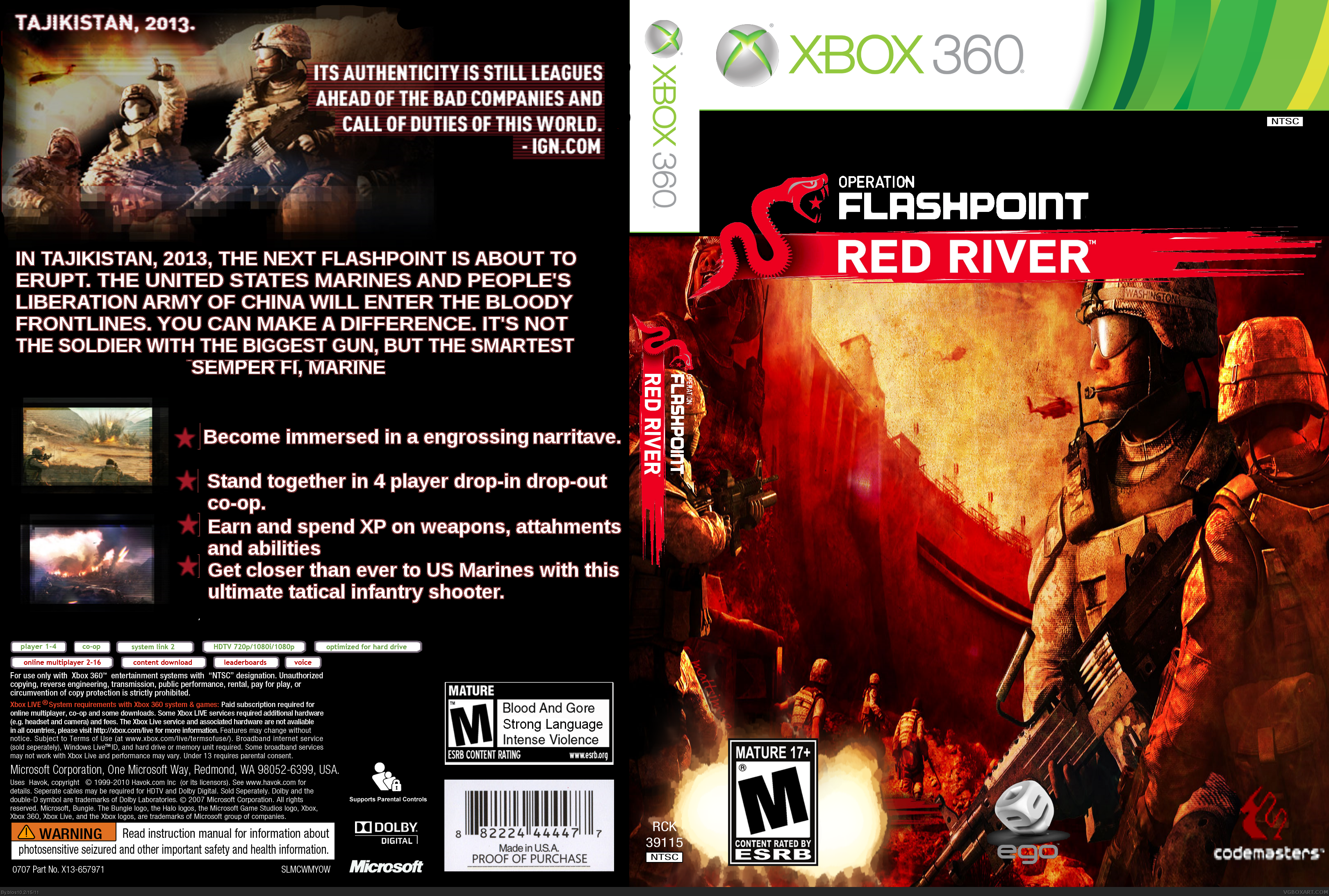 operation flashpoint red river xbox one